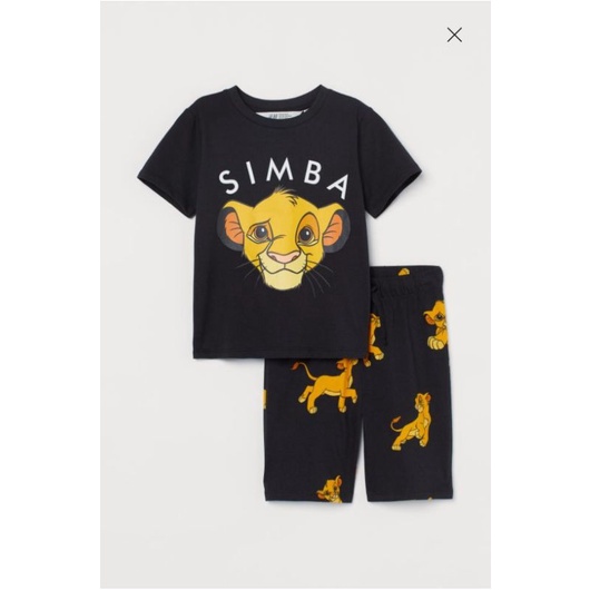 Set bộ áo quần bé trai HM auth