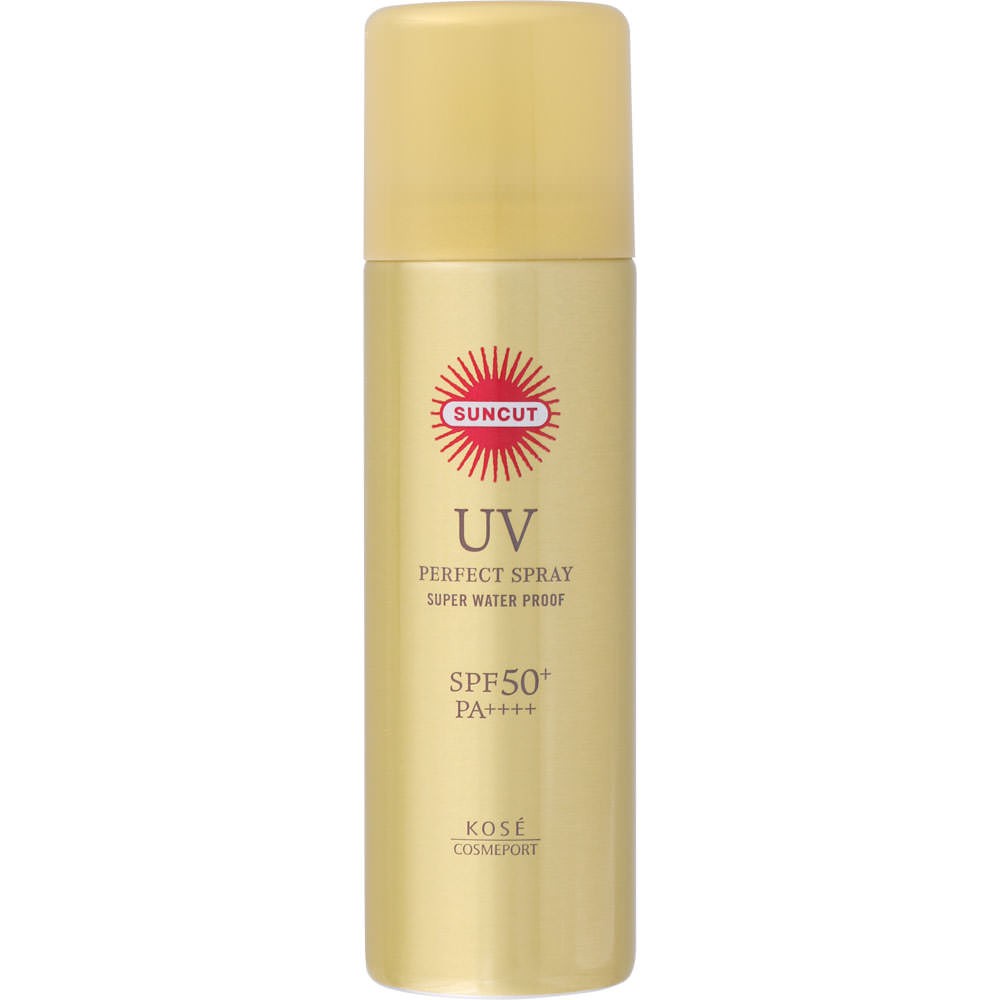 Xịt Chống Nắng Siêu Chống Nước Kosé Suncut Uv Perfect Spray Super Waterproof Spf50+/Pa++++ (60g) Nội Địa Nhật Bản