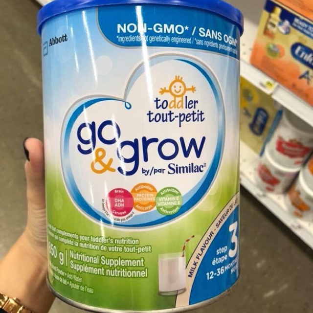 Similac go&grow số 3 cho bé từ 1-3 tuổi 850g