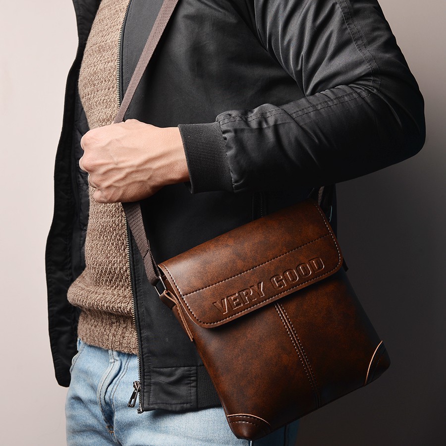 Túi đeo chéo thời trang nam mới - màu nâu  TDCN05 - vrg1478 | BigBuy360 - bigbuy360.vn