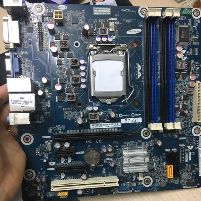 Combo main b75 4 khe ram + cpu i5 3470 + ram 8gb bus 1600 cực mạnh chạy cực ổn định có thể chơi tốt pubg bh 3 tháng