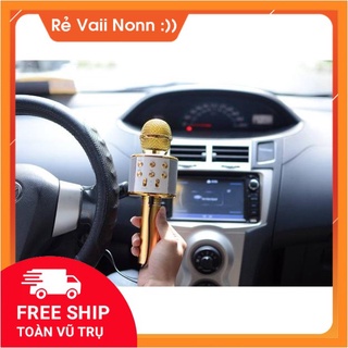 Micro karaoke kiêm loa bluetooth ws-858 giá rẻ |uytin