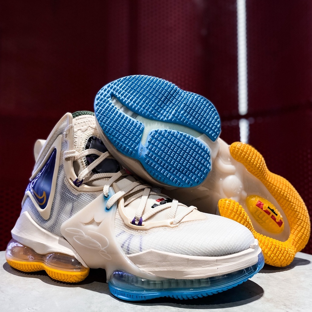 Giày chính hãng Nike LeBron 19 'Minneapolis Lakers' - DC9339 200