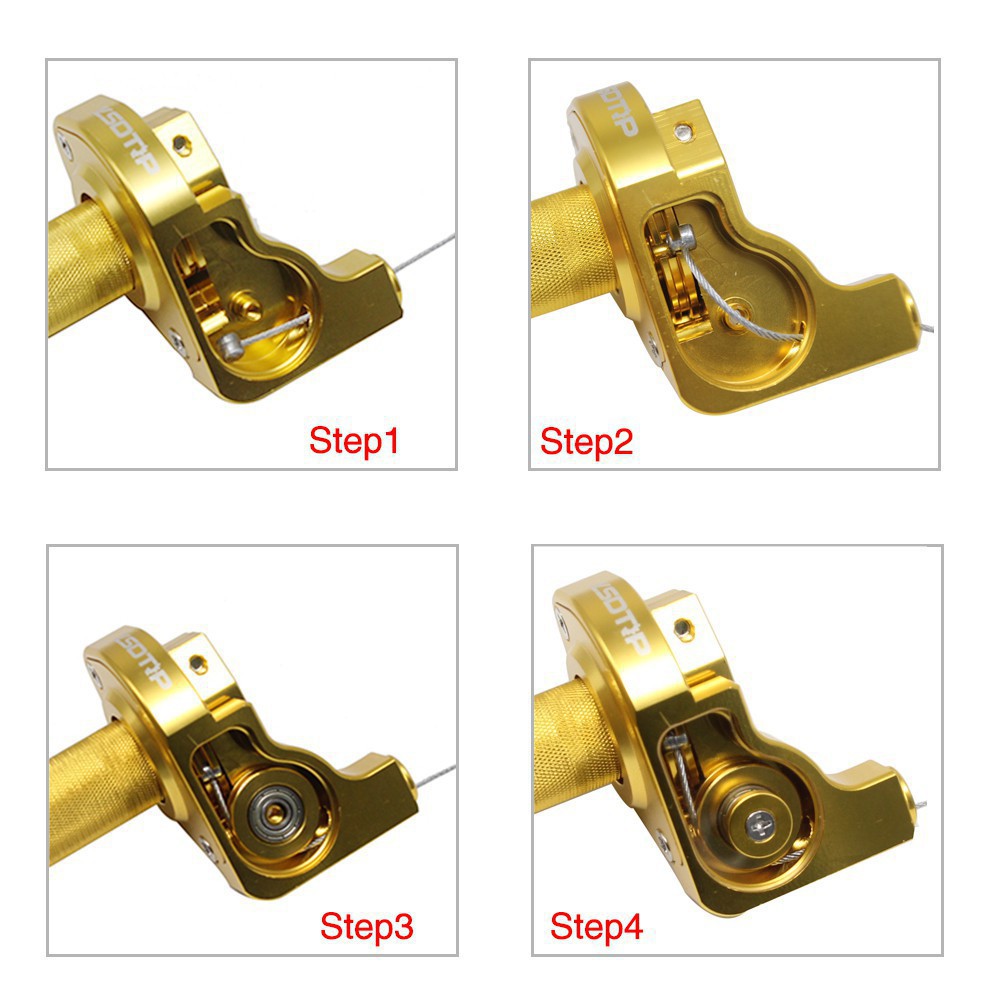 Phụ kiện tay thắng xoắn 22mm cho xe mô tô Zsdtrp 7/ 8 "