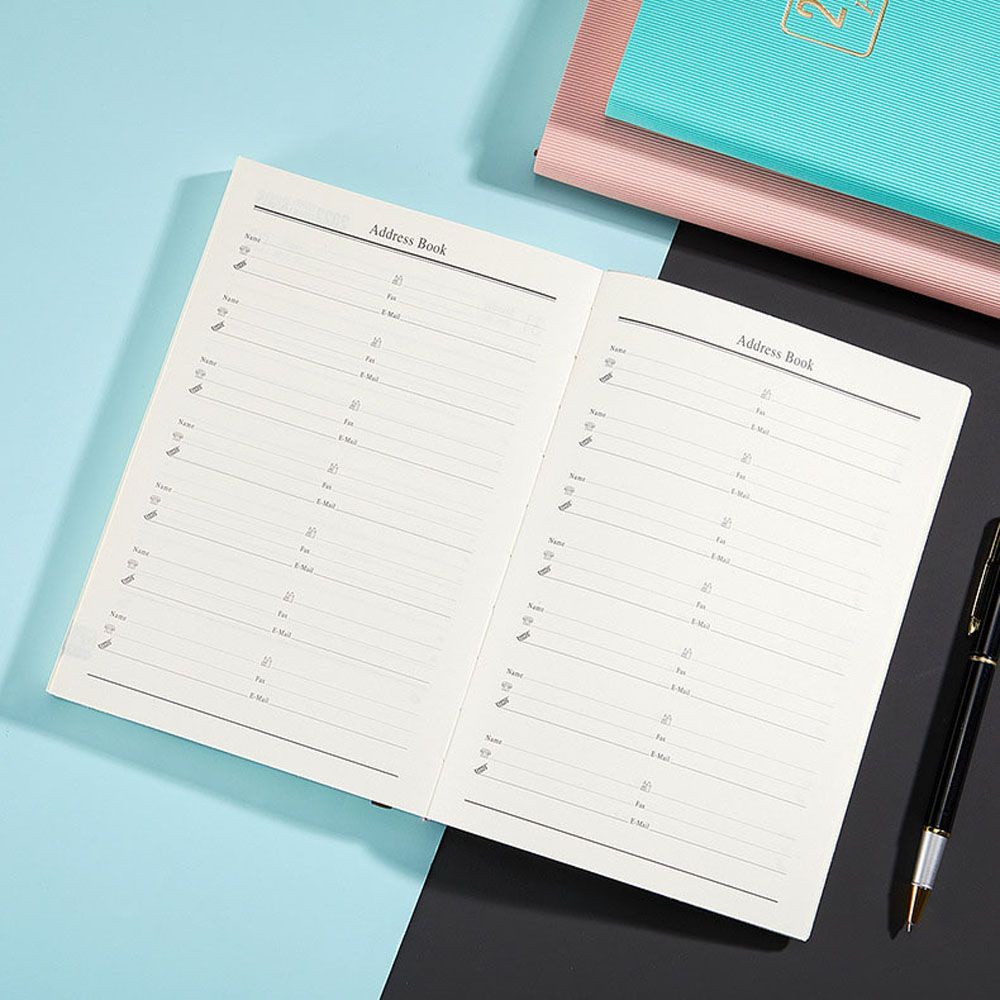 Sổ tay ghi chú khổ A5 2022 nhiều màu sắc tiện dụng