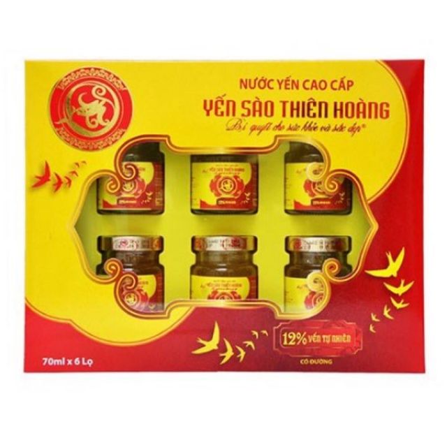 Nước yến cao cấp Thiên Hoàng 12%