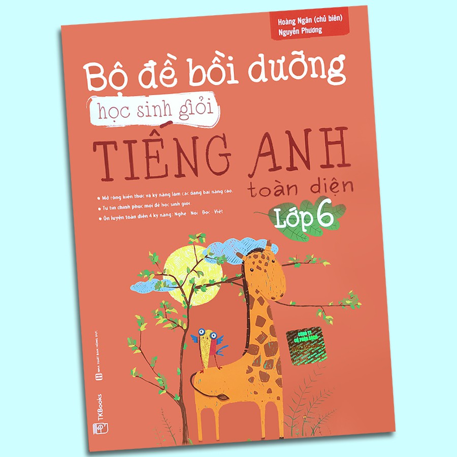 Sách - Bộ Đề Bồi Dưỡng Học Sinh Giỏi Tiếng Anh Toàn Diện Lớp 6