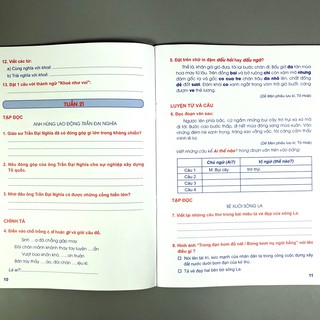 Vở Thực Hành Tiếng Việt - Lớp 4 (Tập 1-2)
