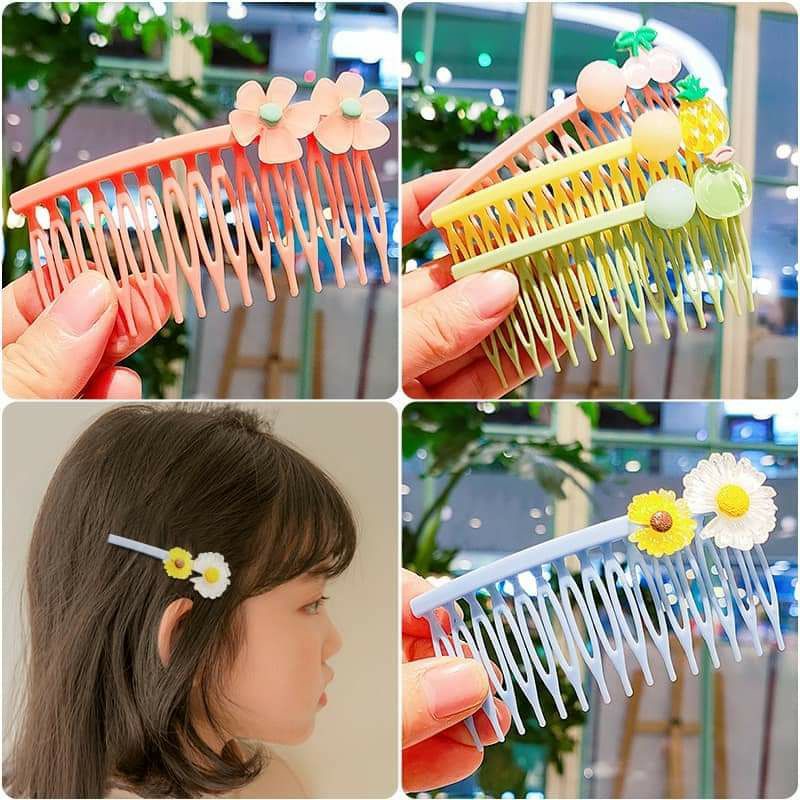 Cài tóc hình hoa cho bé siêu cute
