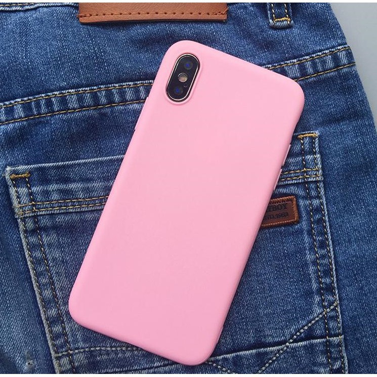 [ Hàng Chính Hãng + Có Video ]  Ốp lưng iphone TRƠN DẺO 8 MÀU 5/5s/6/6plus/6s/6s plus/6/7/7plus/8/8plus/x/xs/xs max/11/1