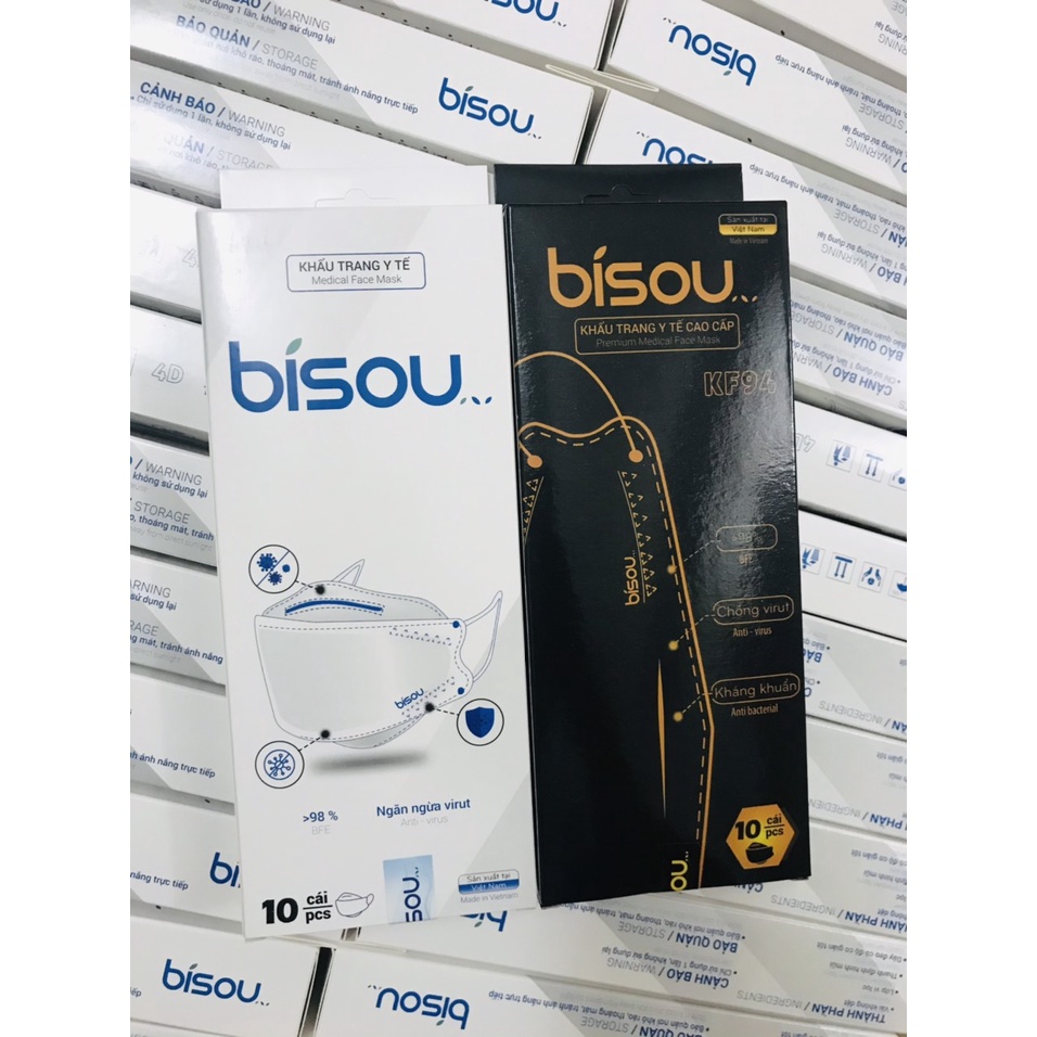 [HÀNG CHUẨN CÔNG TY] KHẨU TRANG BISOU KF94 - HỘP 10C | BigBuy360 - bigbuy360.vn