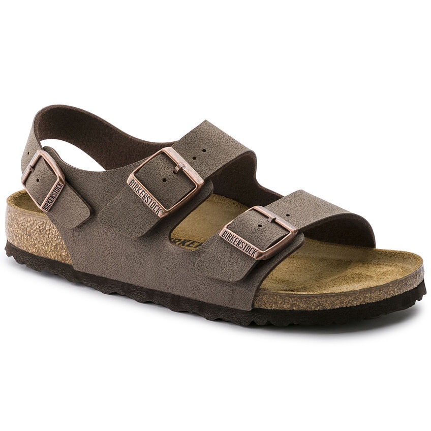 Dép Quai Ngang Nam BIRKENSTOCK  MILANO BCK634501 MÀU NÂU