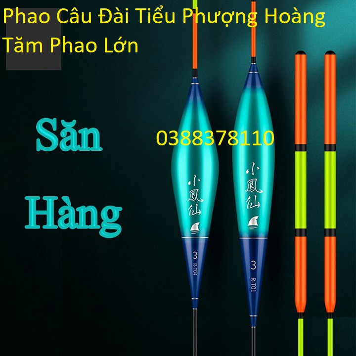 Phao Câu Đài Săn Hàng RT Tiểu Phượng Hoàng Tăm Phao Lớn, Siêu Nhạy, Chống Lóa Mắt Cao Cấp