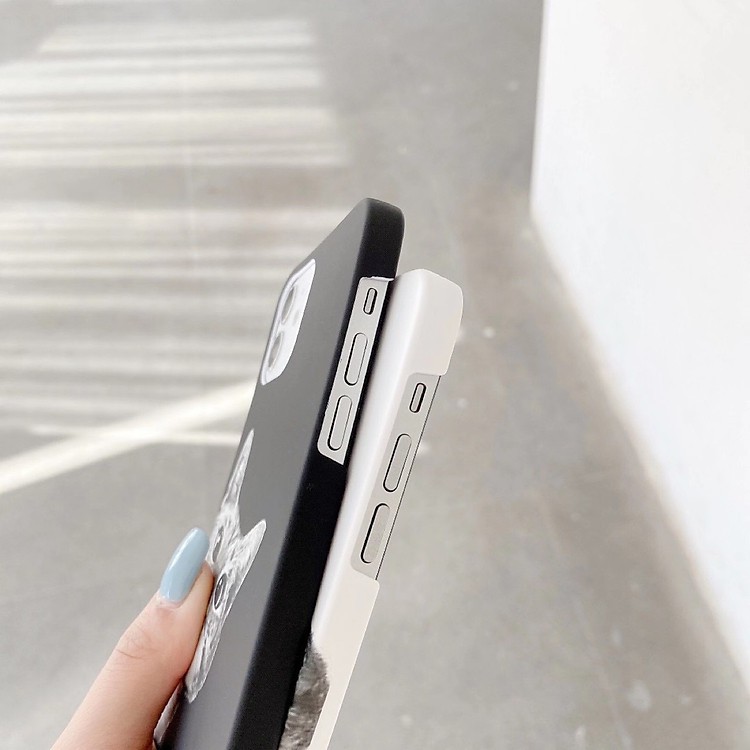 Ốp Lưng Hình Mèo Couple Cute dành cho iPhone 12 / 12 Pro / 12 Pro Max.