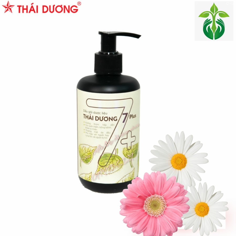 [Hot] Dầu gội dược liệu Thái Dương 7Plus phục hồi tóc hư tổn sạch gàu ngăn rụng tóc kích mọc tóc