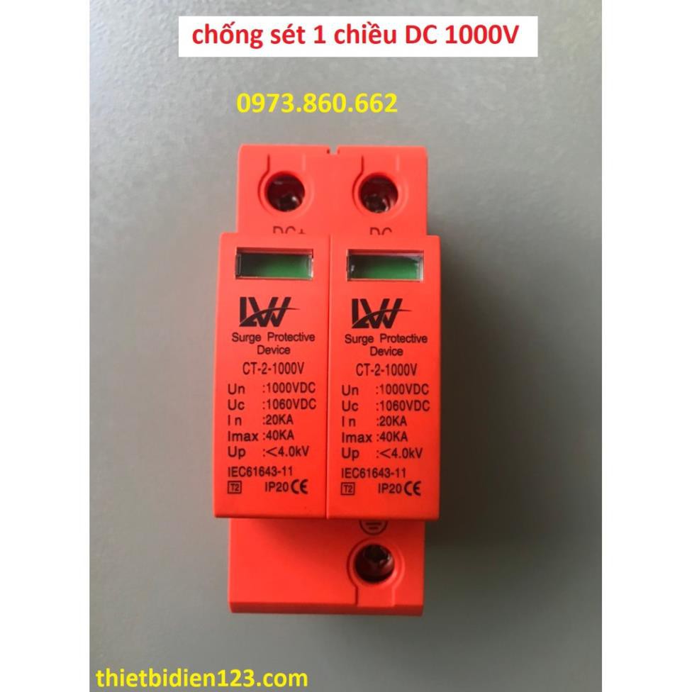 Chống sét lan truyền DC 500V, DC 1000V -TBĐ