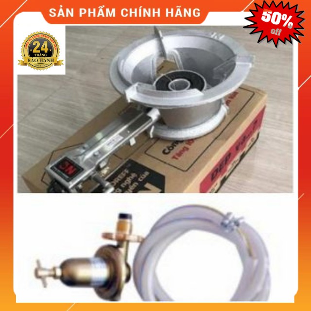 [ HÀNG CHÍNH HÃNG ] Bộ Bếp gas công nghiệp Gado 3N + Bộ van dây - BH 12 THÁNG