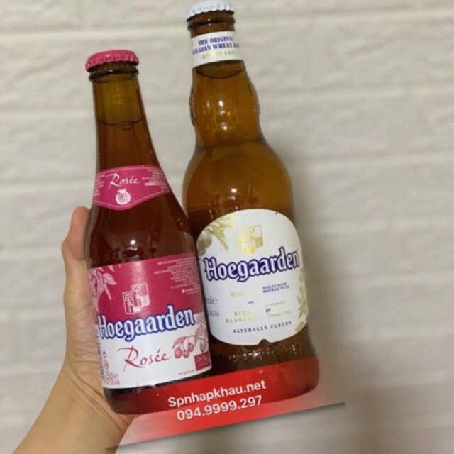 Combo 6 chai bia Bỉ Hoegaarden Nhập Khẩu