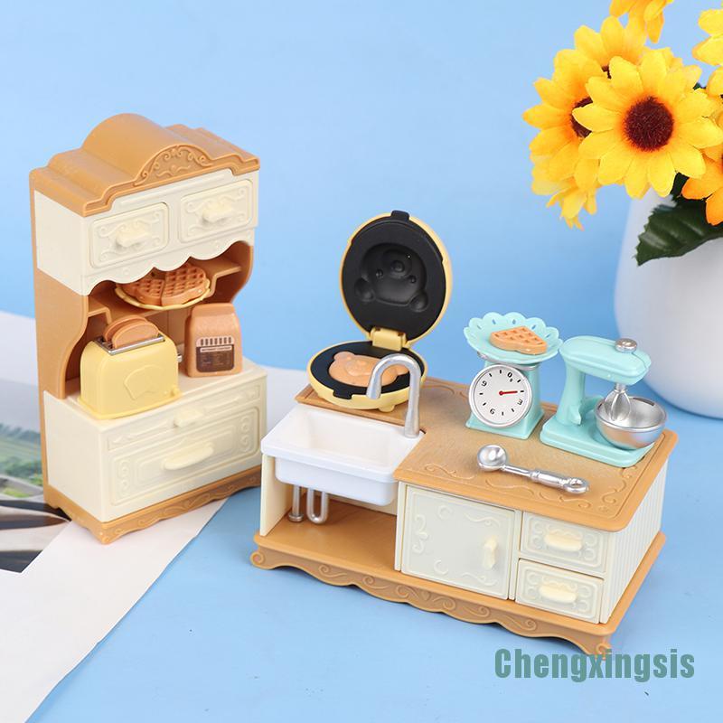 Bộ Mô Hình Bánh Kem Mini Độc Đáo Dùng Trang Trí Nhà Búp Bê