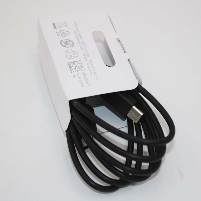 Dây Cáp Sạc Nhanh 100% Chính Hãng Samsung 3A Type C Sang USB C Cho Galaxy S21 S20 Plus Note 20 Ultra 10 10 + A51 A71 5G