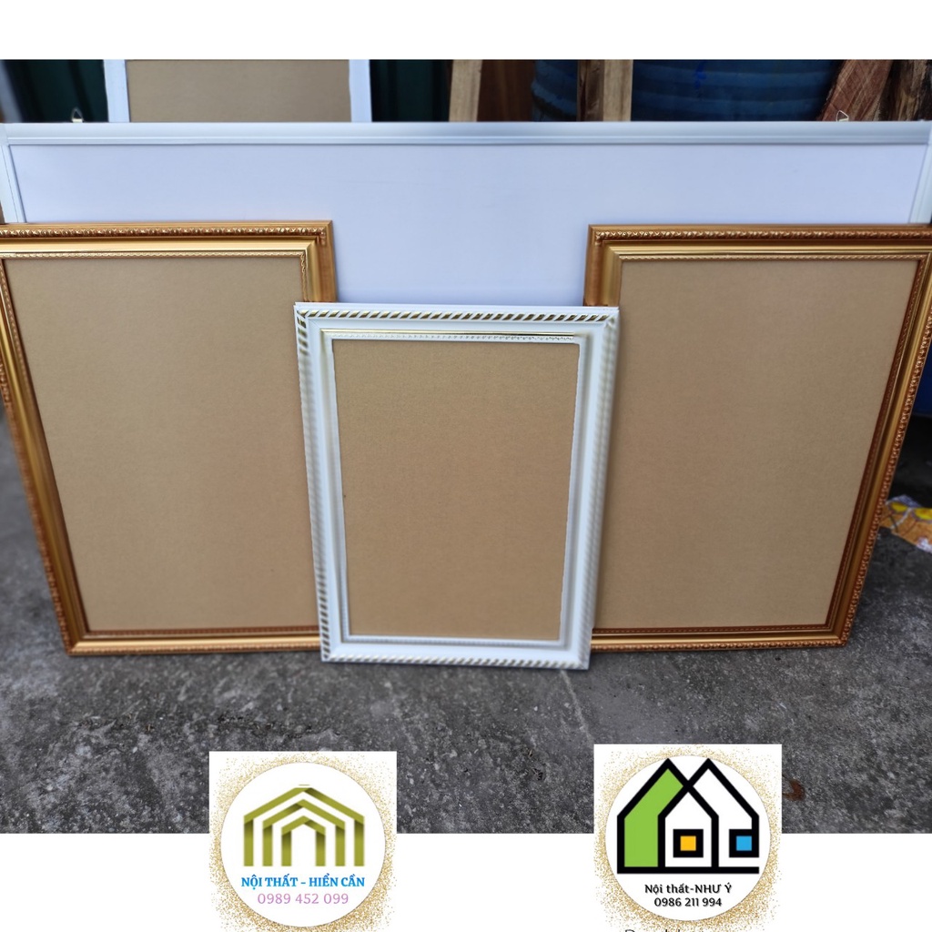 KHUNG ẢNH treo tường bản 5cm(30/40,35/50, 40/60, 50/75) kính mica chất lượng cao