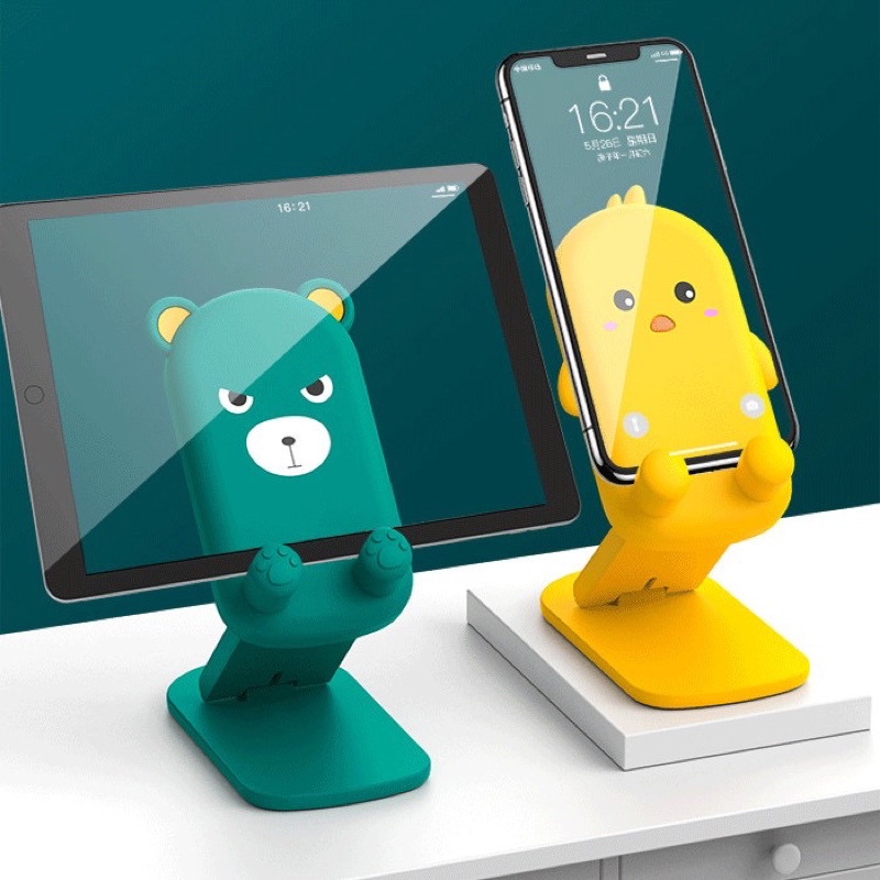 Giá đỡ điện thoại hình thú dễ thương