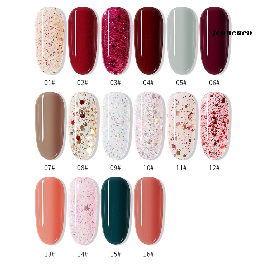 Lọ sơn gel nhanh khô lâu phai màu trang trí móng nghệ thuật tiện dụng