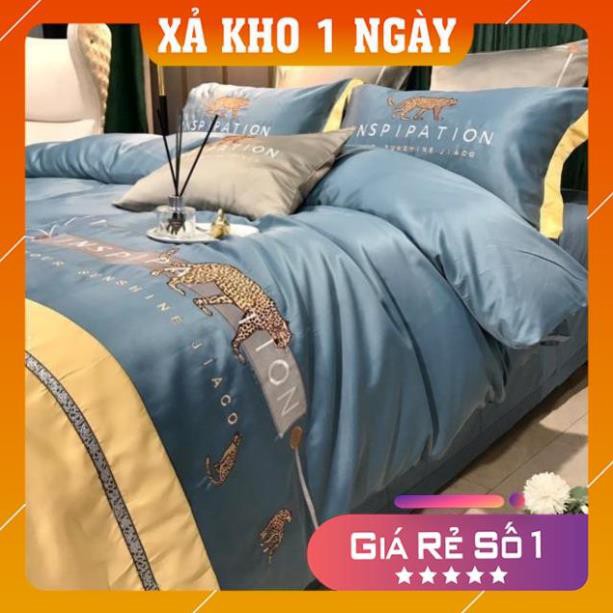Bộ drap lụa 5 món - inspiation (shopmh59)