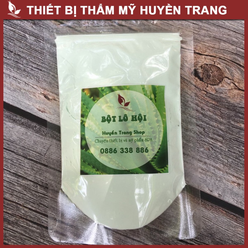 Mặt Nạ Lô Hội Handmade Giảm Mụn, Se Khít Lỗ Chân Lông - Thẩm Mỹ Huyền Trang NANOCEE