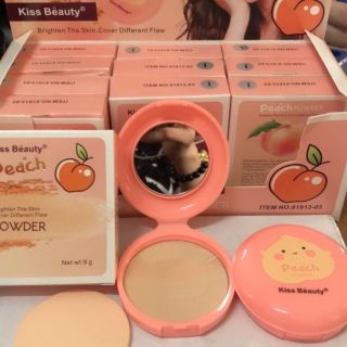 Phấn khô kiss beauty peach Thái