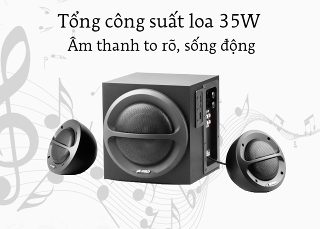 [Mã 254ELSALE giảm 7% đơn 300K] Loa vi tính Fenda A111 - 2.1 ( Like New )