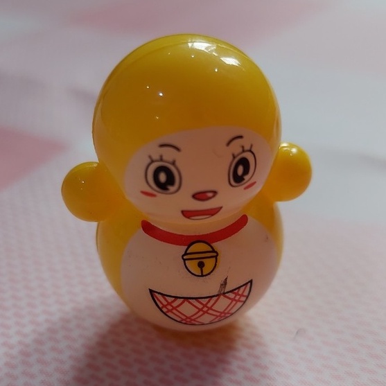 Ryoo Đồ chơi mini Lật Đật Ông Già NÔ EN NGƯỜI TUYẾT ĐÔREMON PICACHU DOREMI NGƯỜI MÁY ROBOT MÈO GẤU TRÚC 🌻 Đồ chơi cho bé