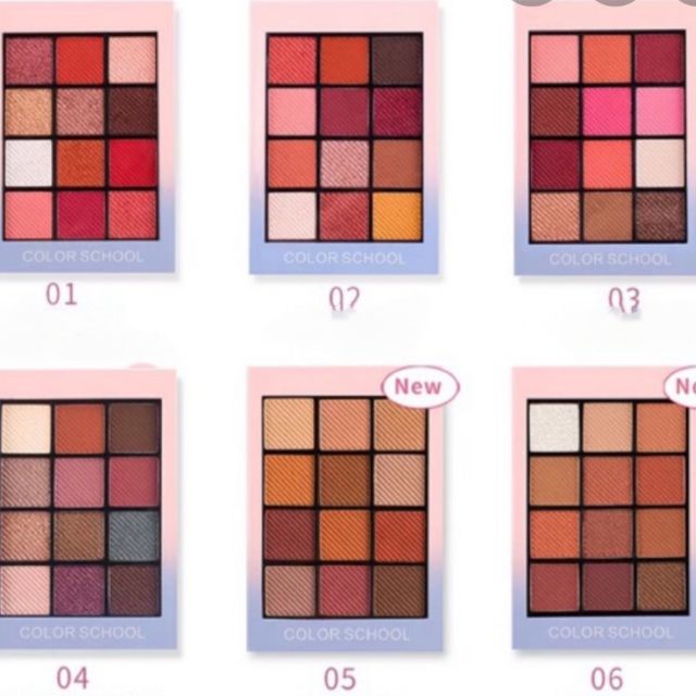 Bảng Mắt 12 Ô Màu COLOR SCHOOL NỘI ĐỊA TRUNG | BigBuy360 - bigbuy360.vn