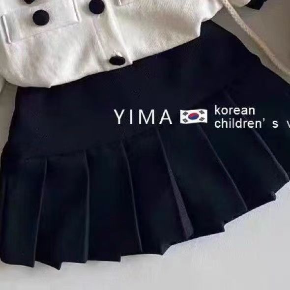 ✨Đốm✨ Bộ Áo Thun + Chân Váy Phong Cách Hàn Quốc Thời Trang Mùa Hè Cho Bé Gái