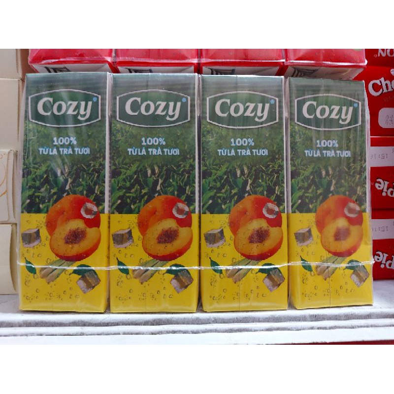 Trà Đào Sả - Trà tắc Mật Ong - Trà Vải 1 thung 24 hộp.