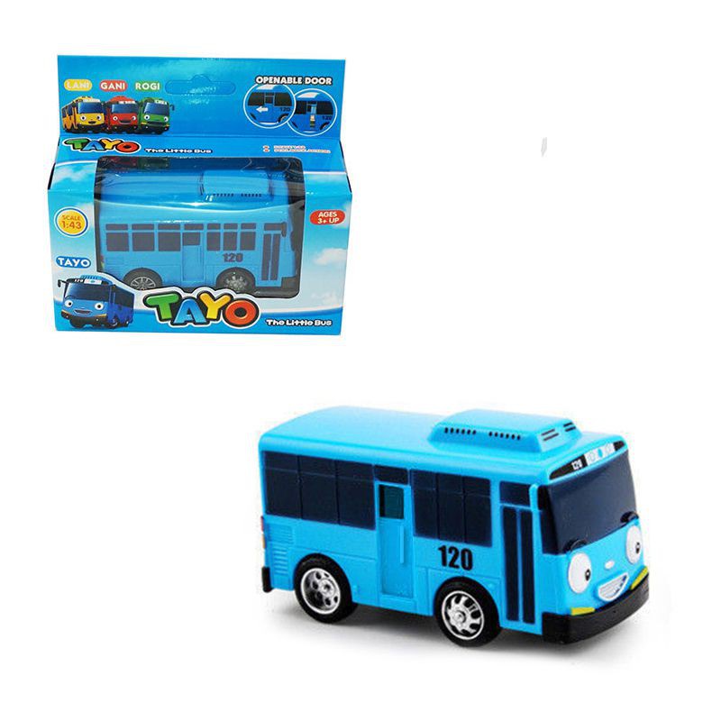 Xe buýt đồ chơi hoạt hình TAYO The Little Bus với chức năng kéo lùi xinh xắn vui nhộn cho các bé