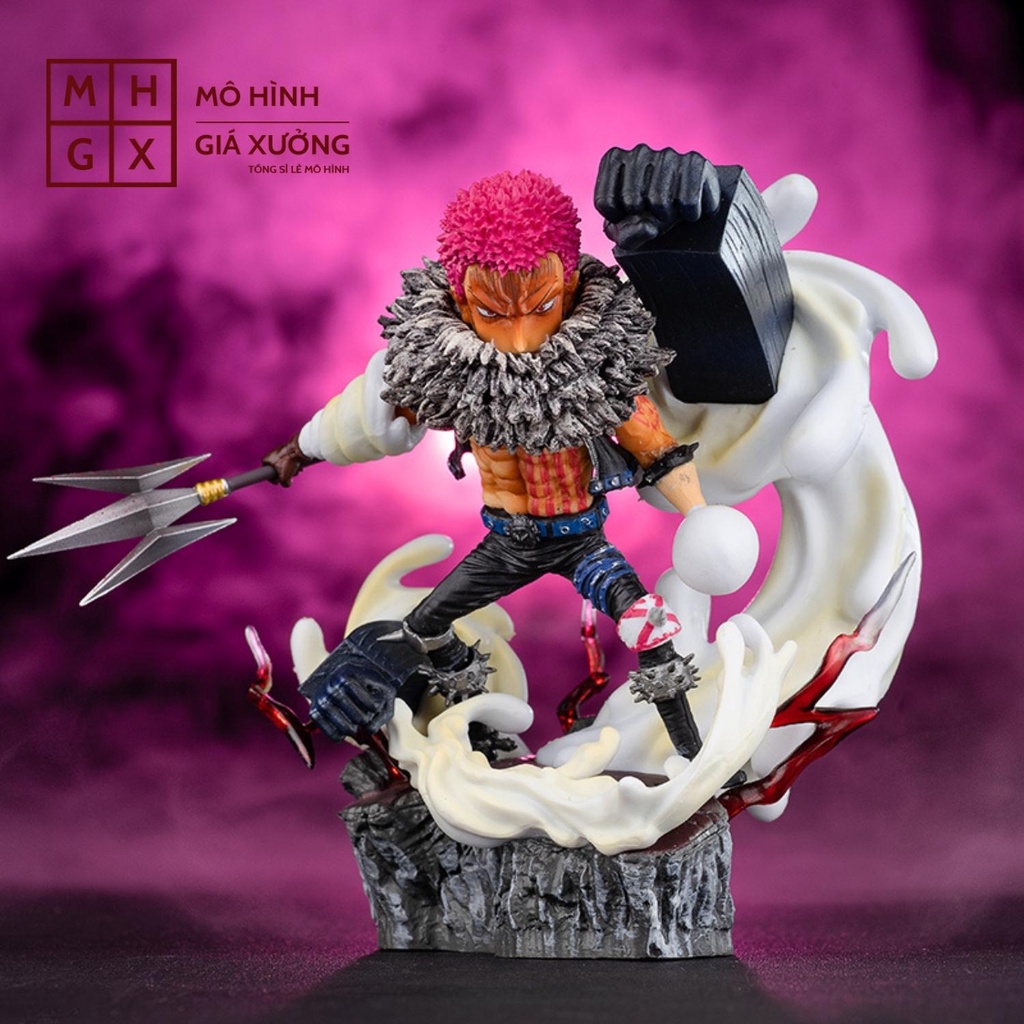 Mô hình One Piece Katakuri hàng cao cấp cao 12cm trạng thái chiến đấu  figure mô hình giá xưởng