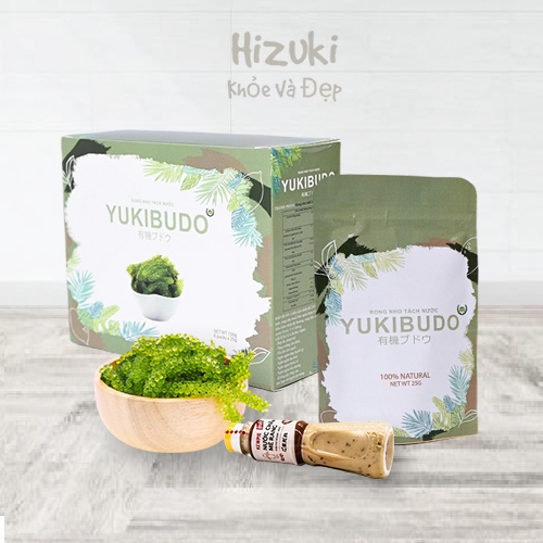 Rong Nho Tách Nước Yukibudo Gói 25g - Tặng Kèm Sốt Mè Rang Nhật Bản 15ml | BigBuy360 - bigbuy360.vn