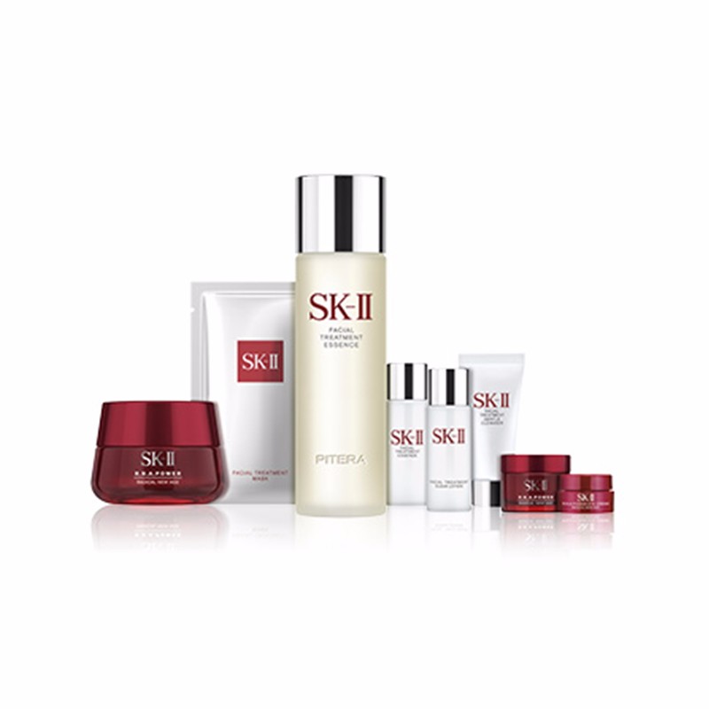 SK-II (Hàng Mới Về) Bộ 8 Món Mỹ Phẩm Chăm Sóc Da Xinh Xắn