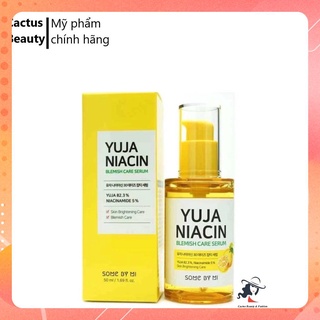 Tinh chất dưỡng trắng da Yuja Some By Mi Niacin Blemish Care Serum