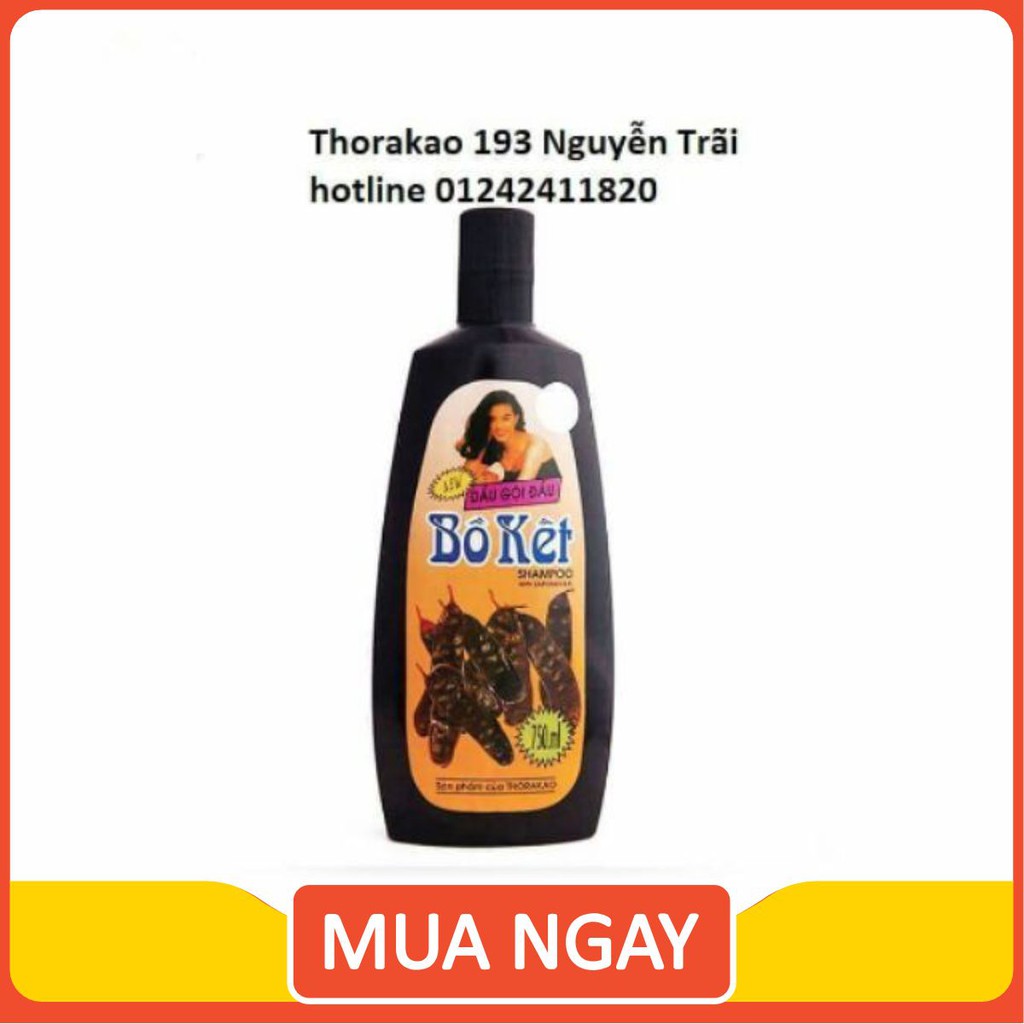 dầu gội bồ kết 750ml