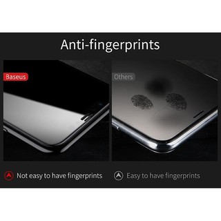 Miếng dán cường lực full màn iphone X dày 0.2 mm hãng Baseus