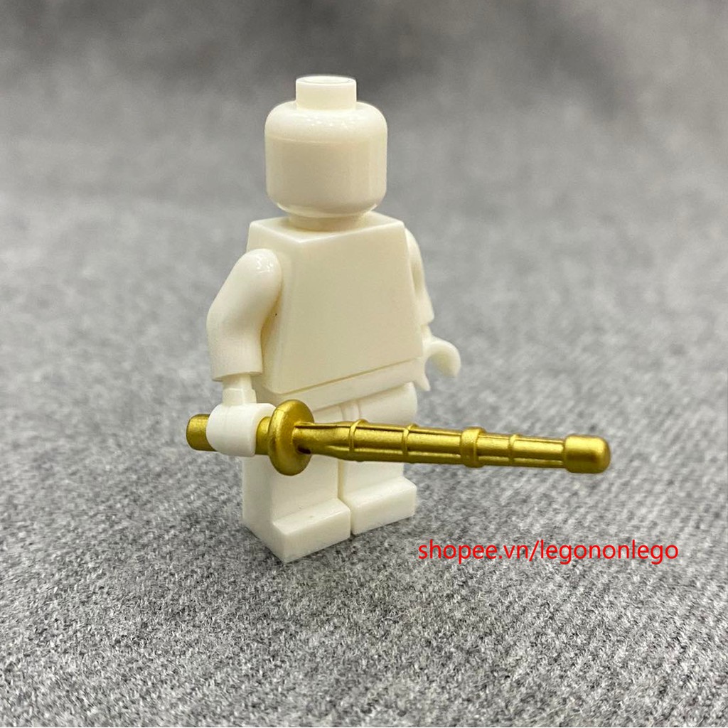 Phụ kiện lego kiếm tre Bamboo Sword luyện tập cho minifigures võ sĩ Samurai