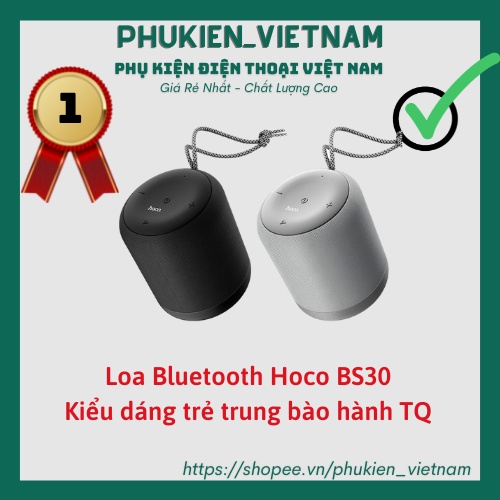 [Mã ELHACE giảm 4% đơn 300K] Loa Bluetooth Hoco BS30 kiểu dáng thể thao - Hàng chính hãng