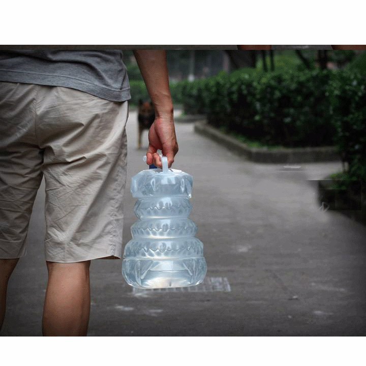Bình đựng nước co dãn có vòi - bình nước du lịch 15l