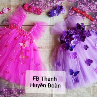 Váy tutu tím nhạt CTC