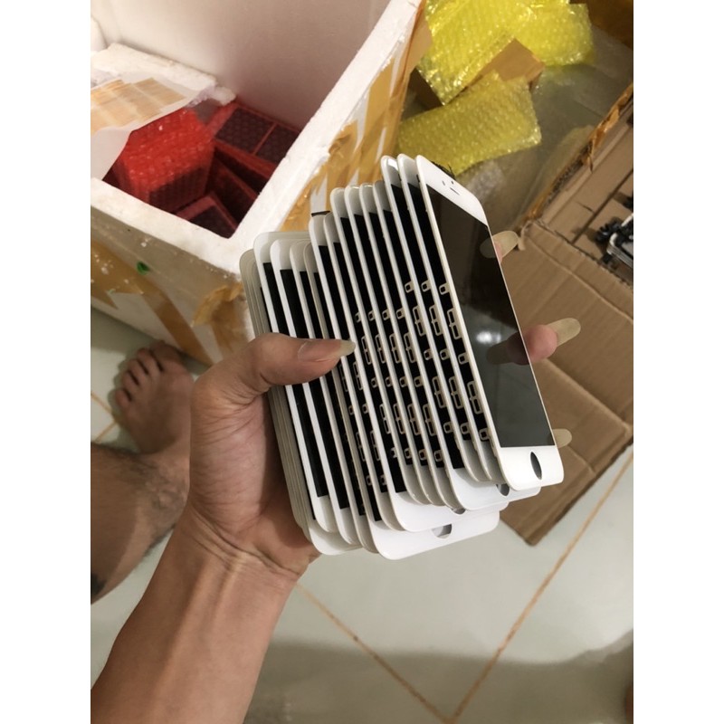 màn hình 6spl zin ép kính tặng 01 cáp sạc