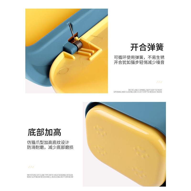 Thùng rác mini có vỏ bọc tiện dụng