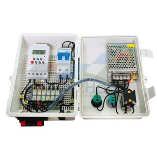 Tủ điện tưới cây tự động hẹn giờ cho bơm phun sương 24V