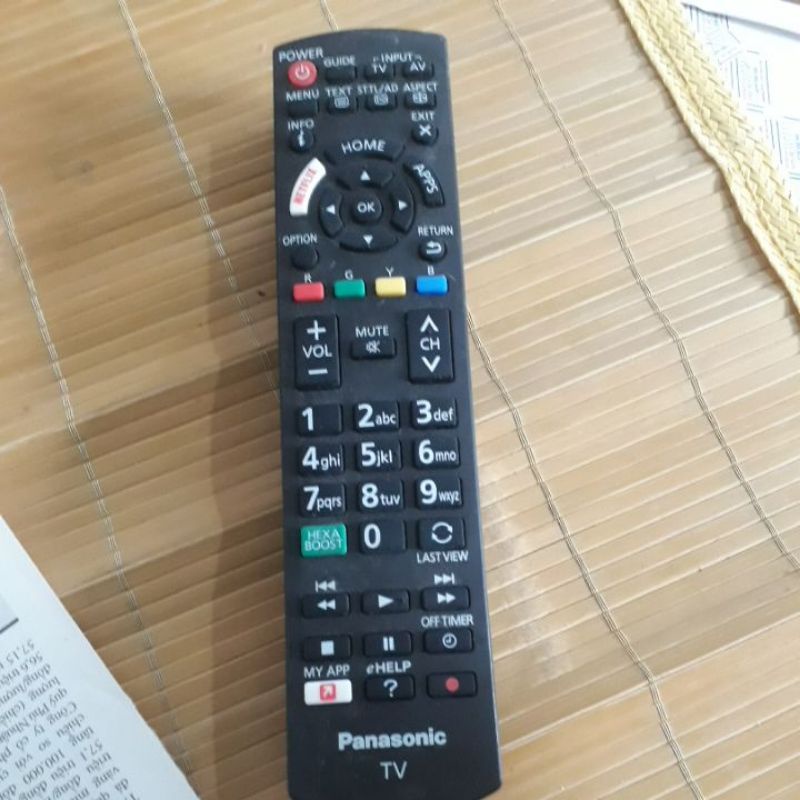Remote Điều khiển từ xa smart tivi PANASONIC zin theo tivi